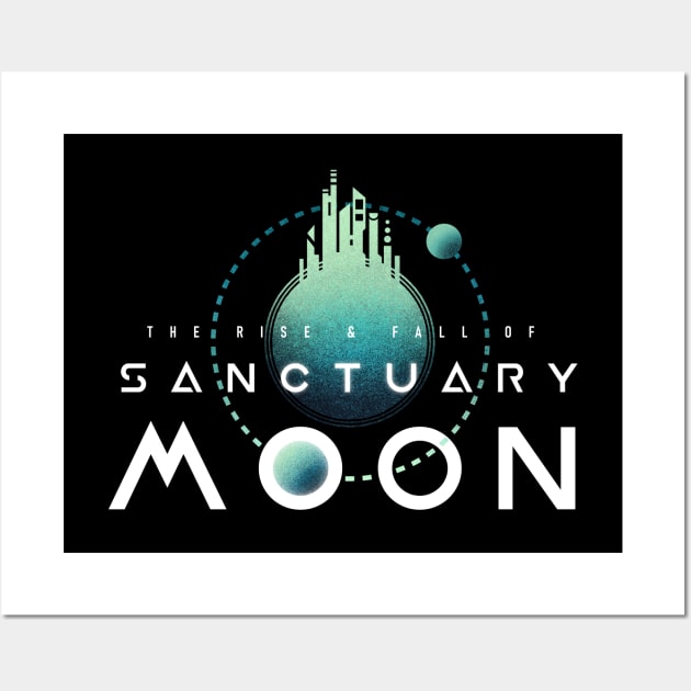 Sanctuary Moon Wall Art by souldagger